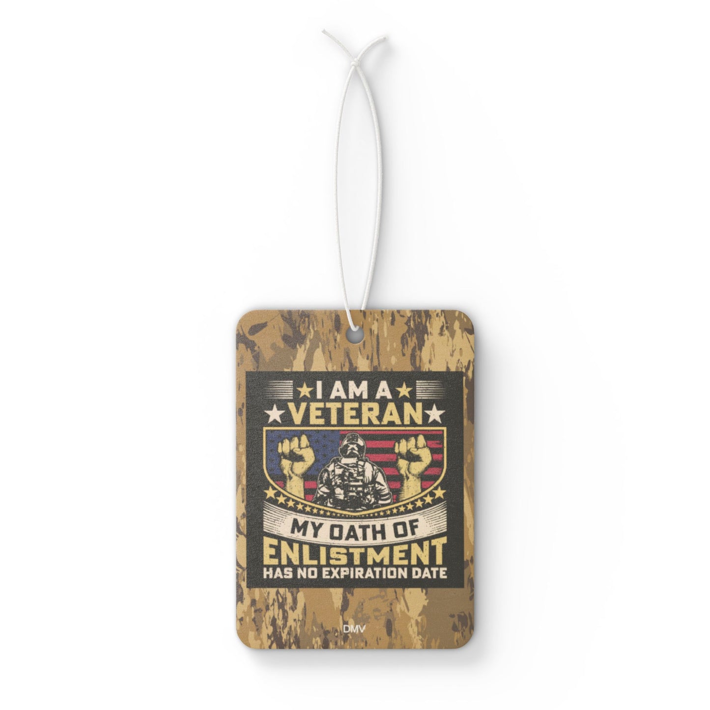 I'm a veteran my oath has - DMV air freshener