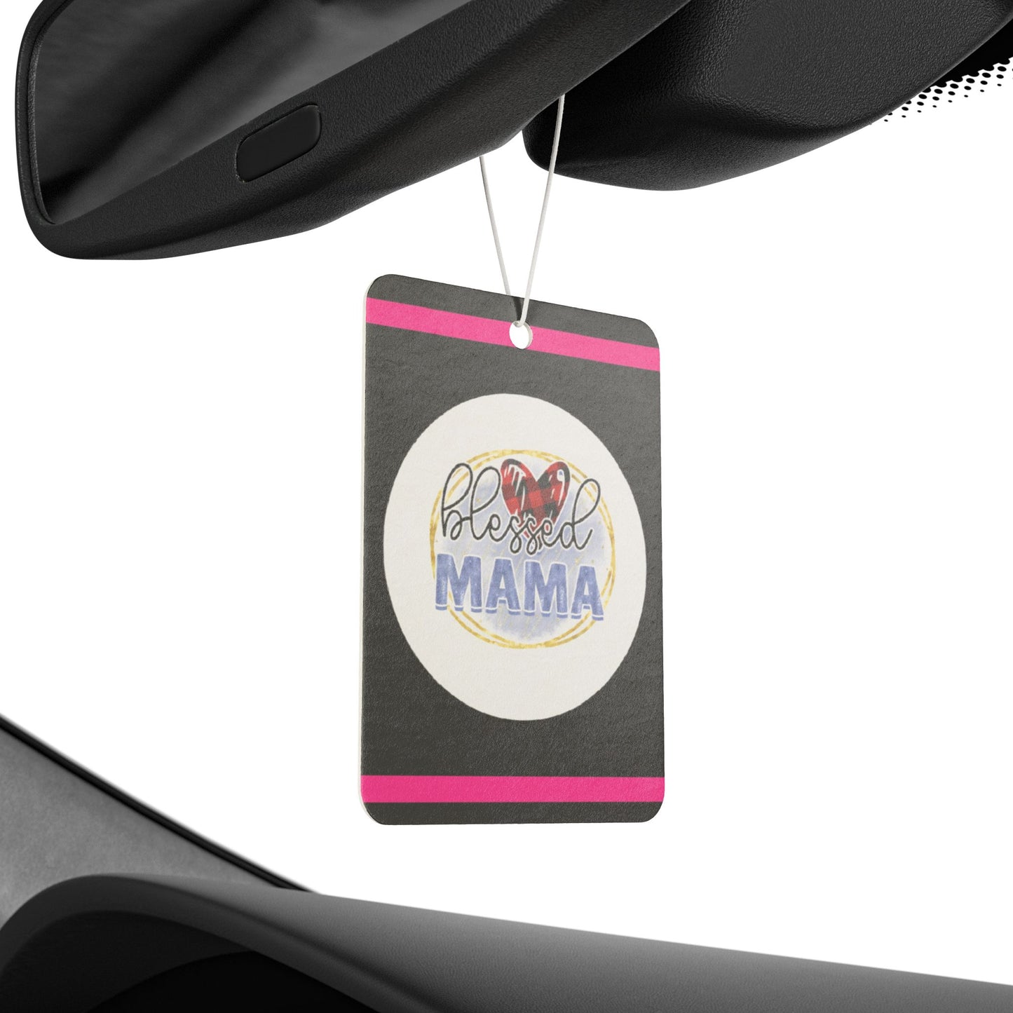Blessed MoM red - DMV car air freshener
