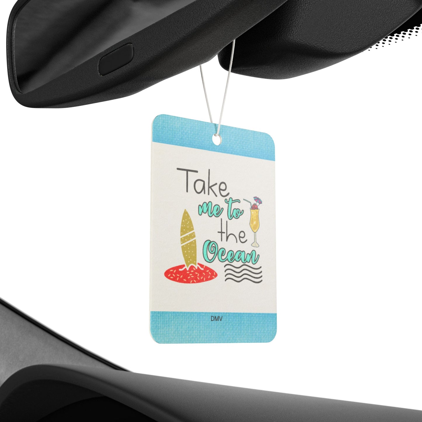 Take me to the ocean - DMV car air freshener