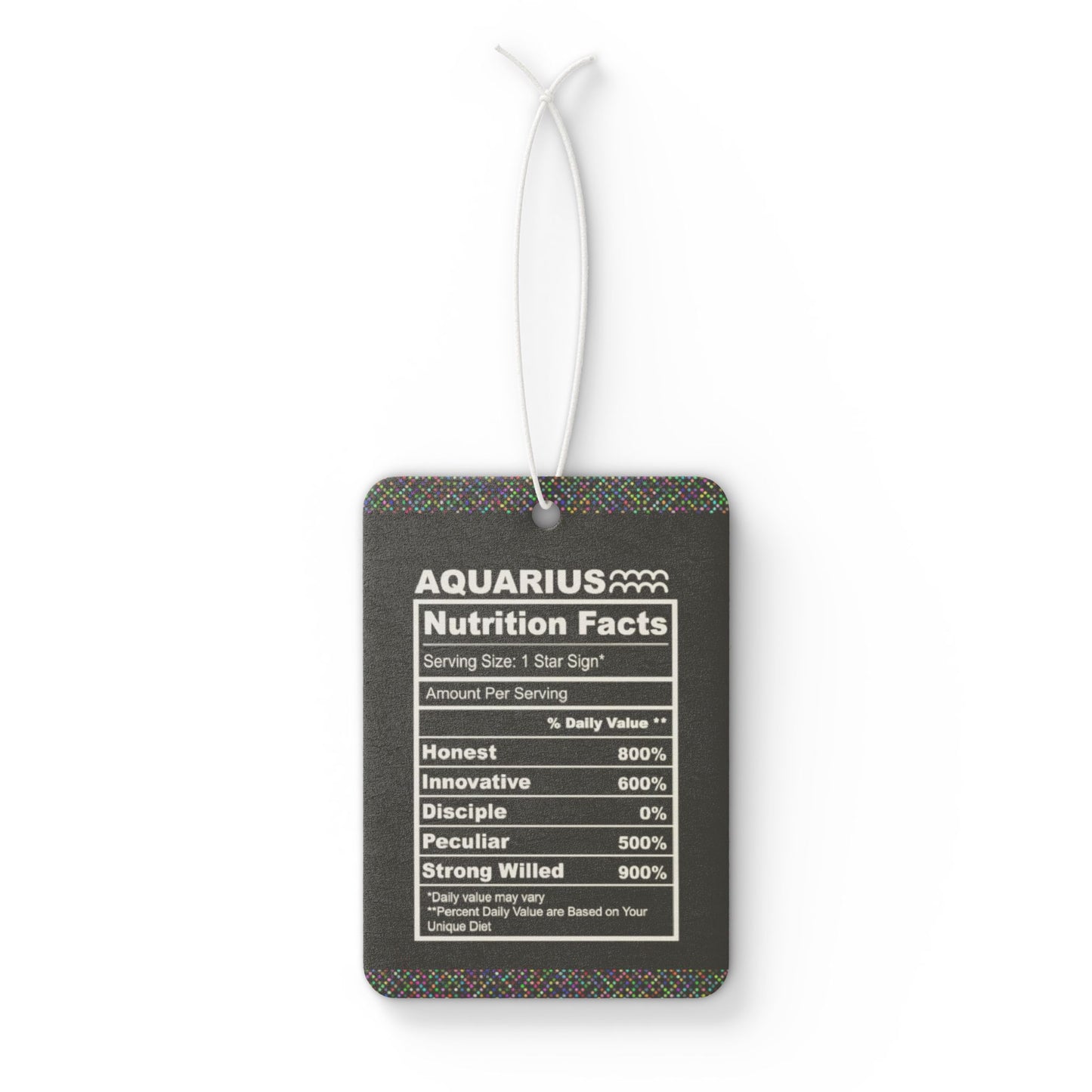 Aquarius - DMV air freshener