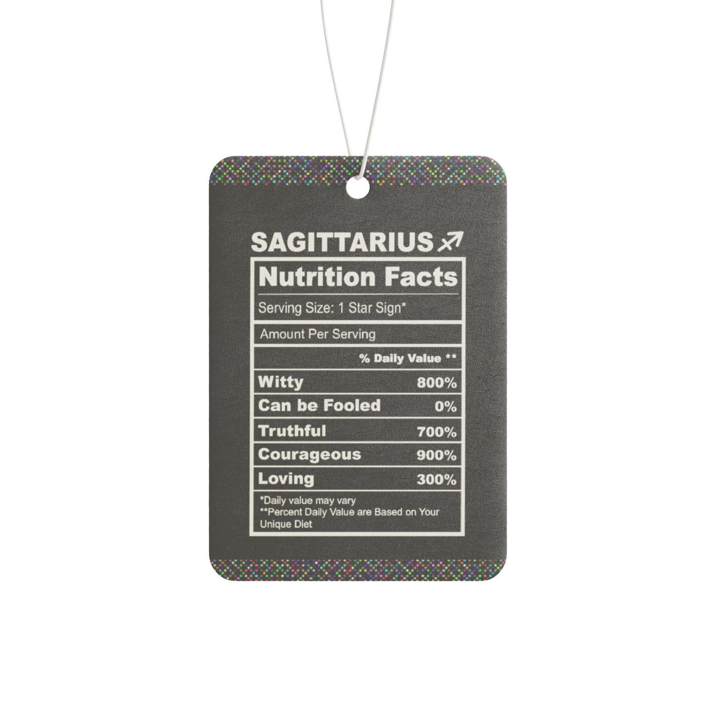 Sagittarius - DMV air freshener