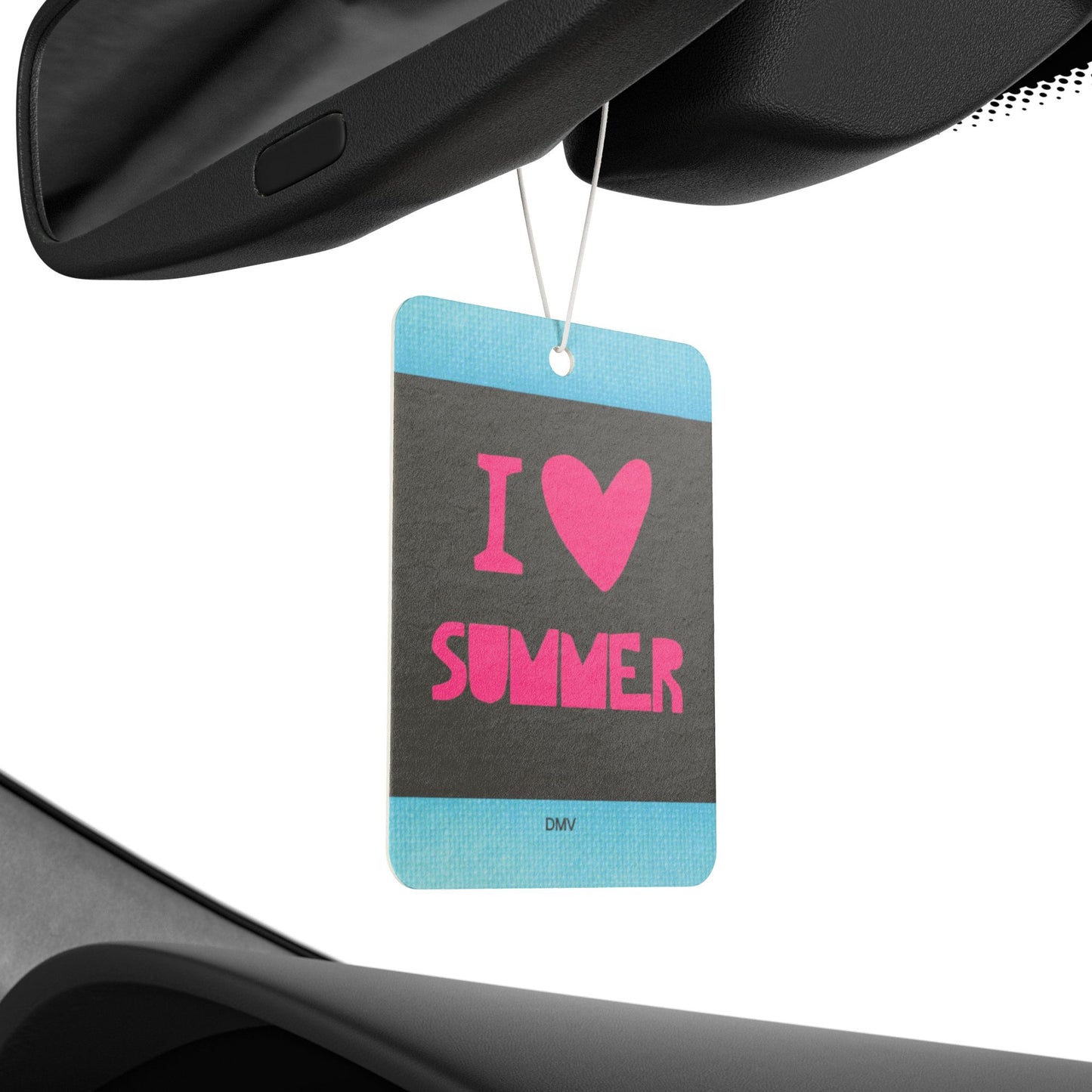 I love summer - DMV car air freshener