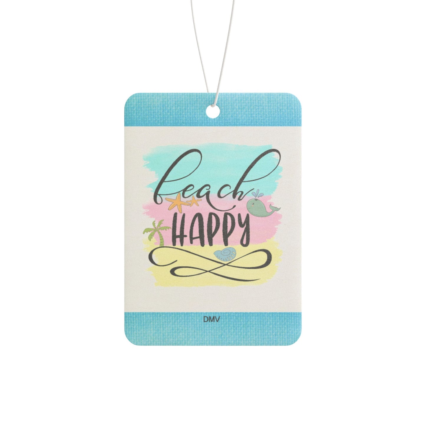 Beach happy - DMV car air freshener