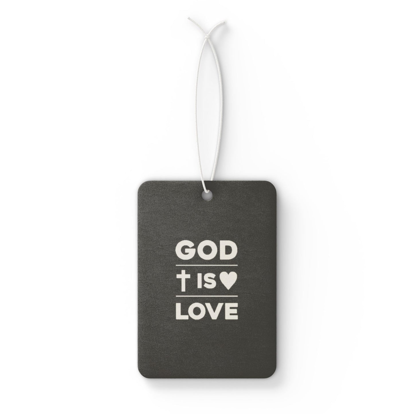 God is love - DMV freshener