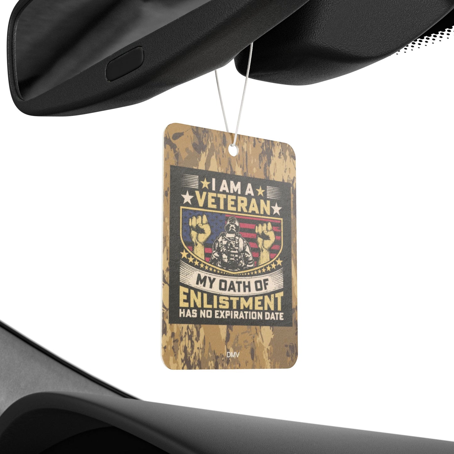 I'm a veteran my oath has - DMV air freshener
