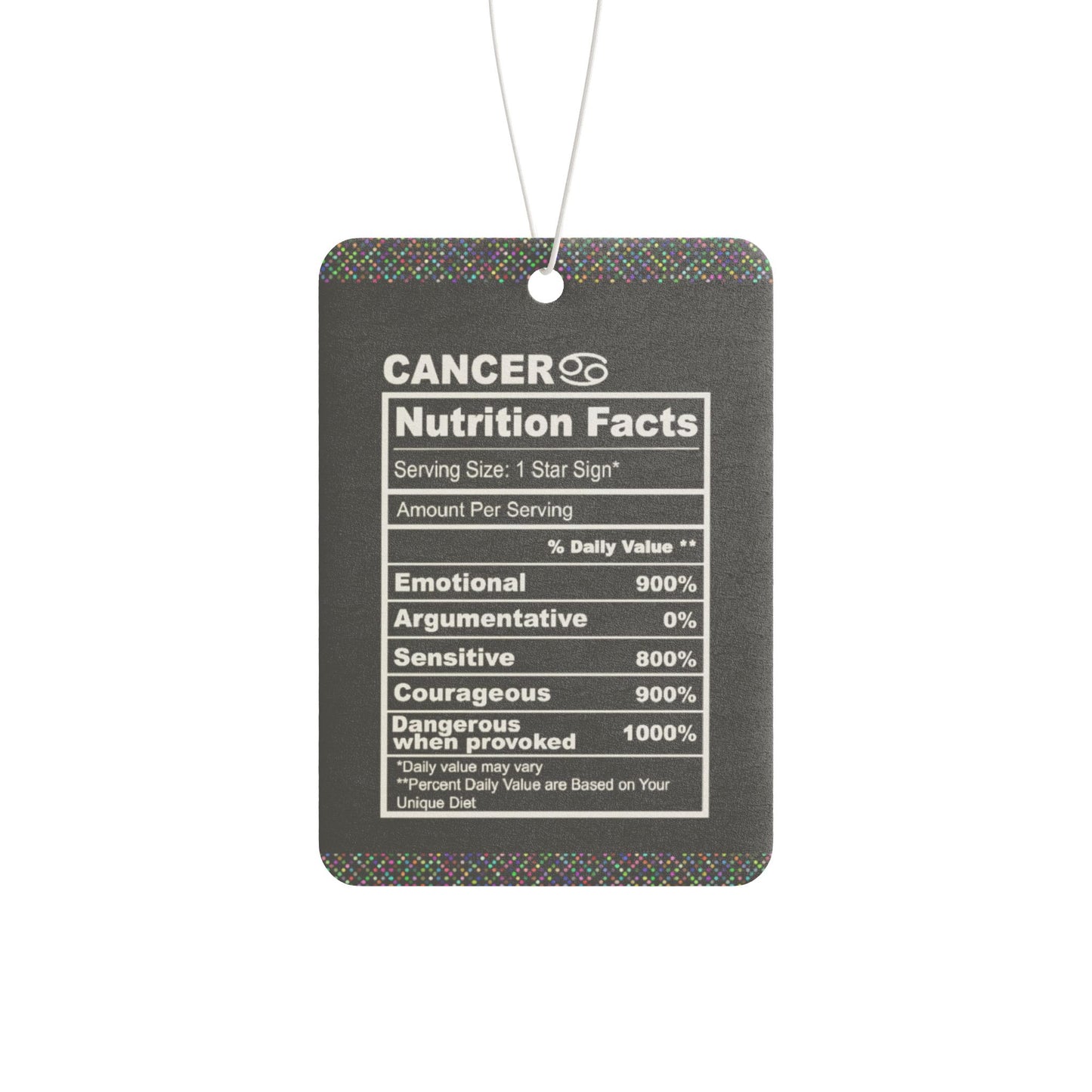 Cancer - DMV air freshener