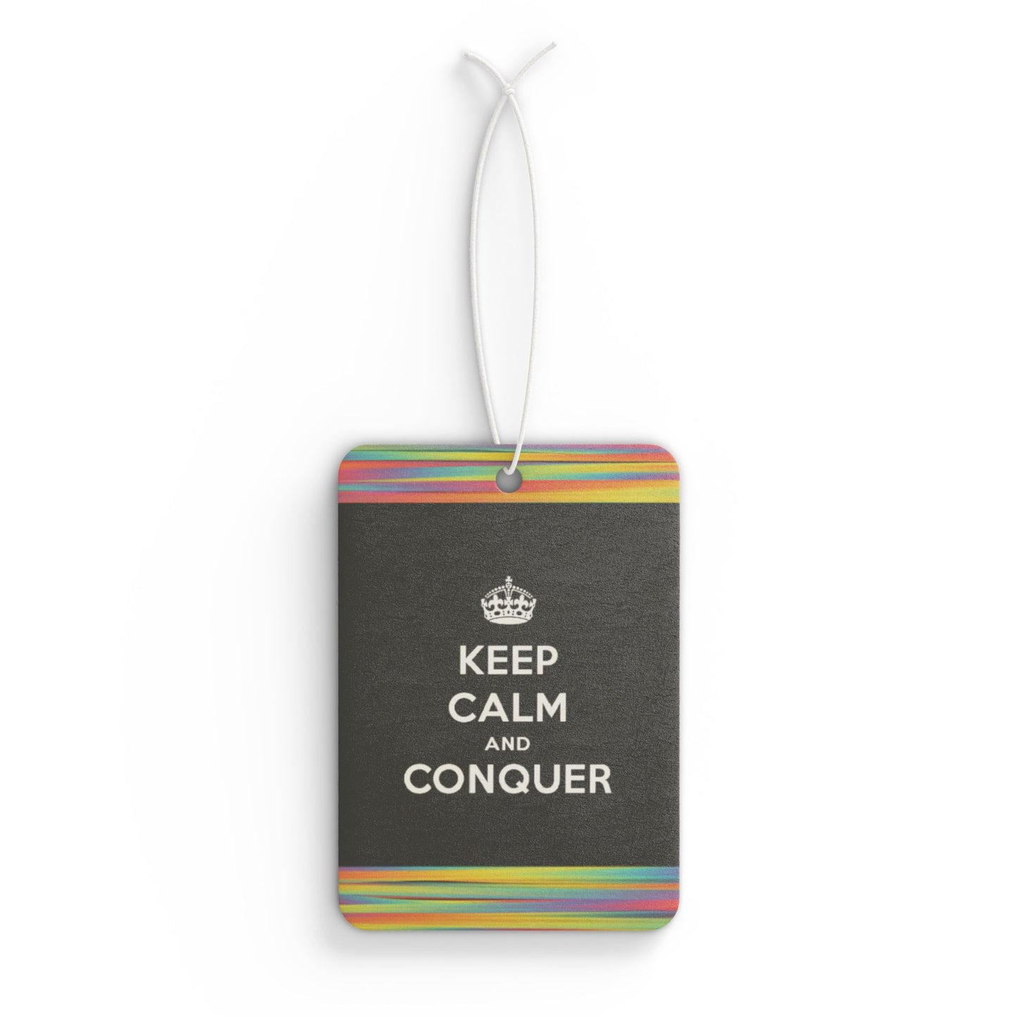 Keep calm and conquer - DMV air freshener