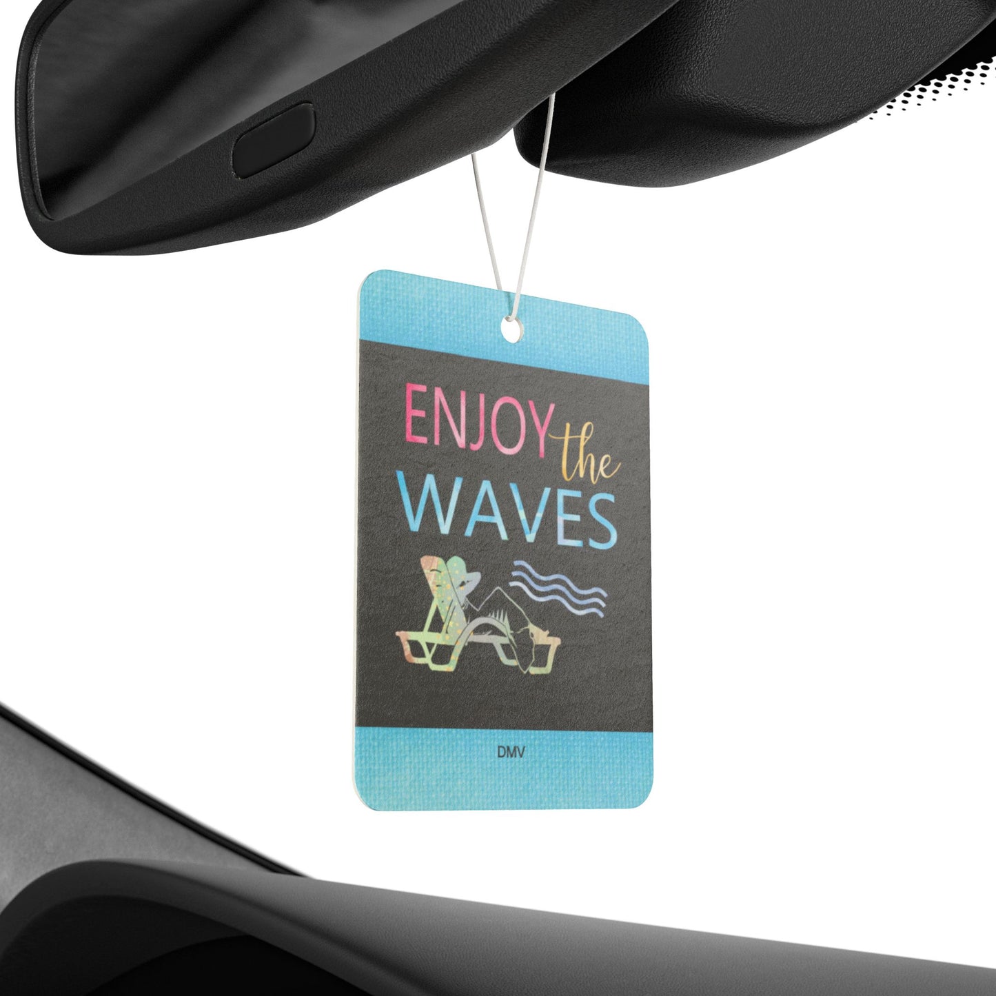Enjoy the waves - DMV car air freshener