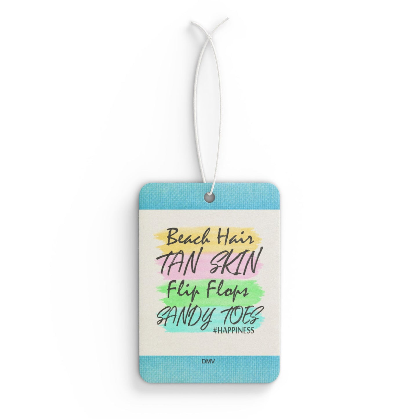 Beach hair tan skin - DMV car air freshener