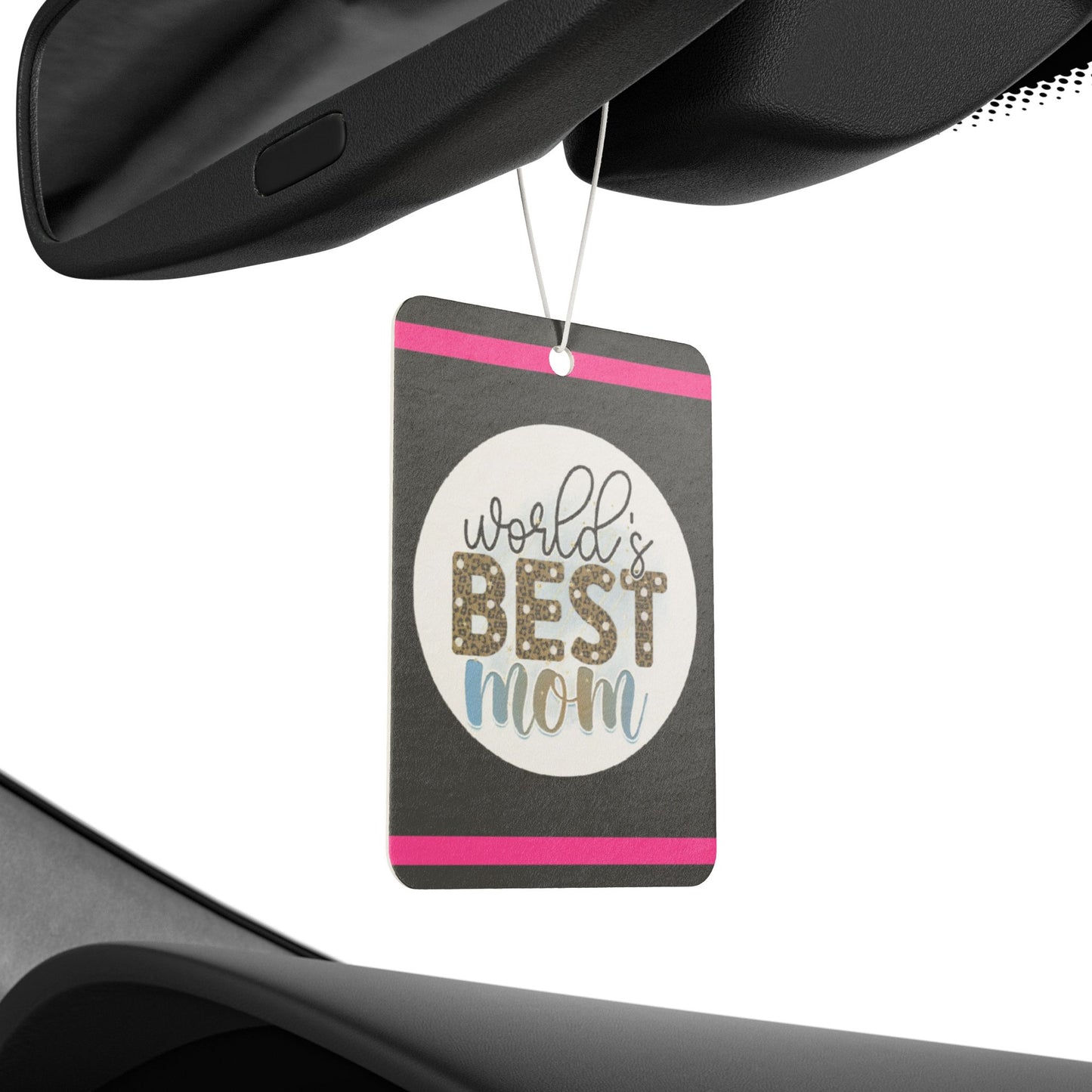 Worlds best Mom - DMV car air freshener