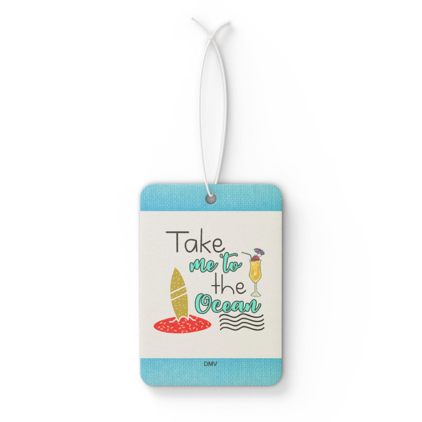 Take me to the ocean - DMV car air freshener