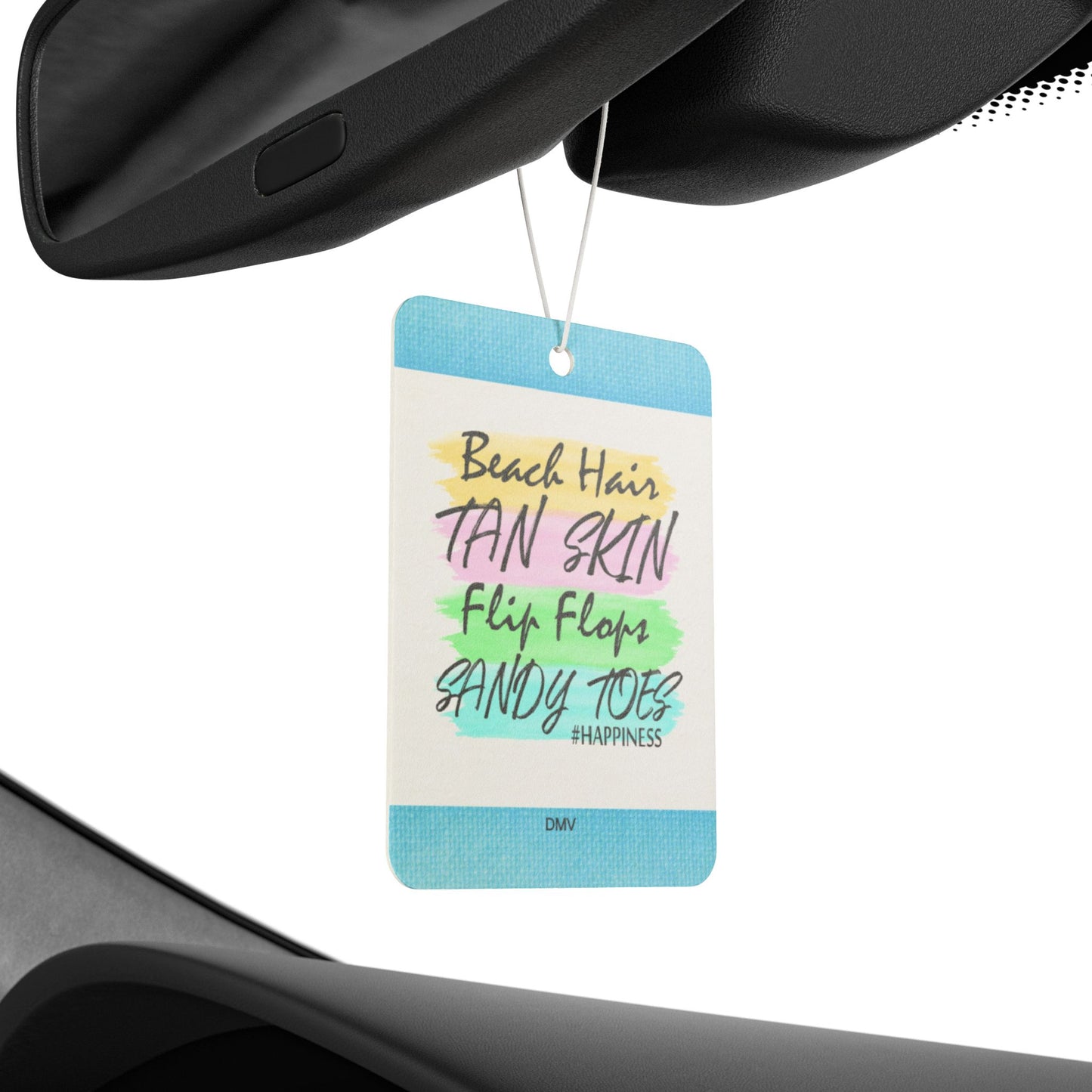 Beach hair tan skin - DMV car air freshener