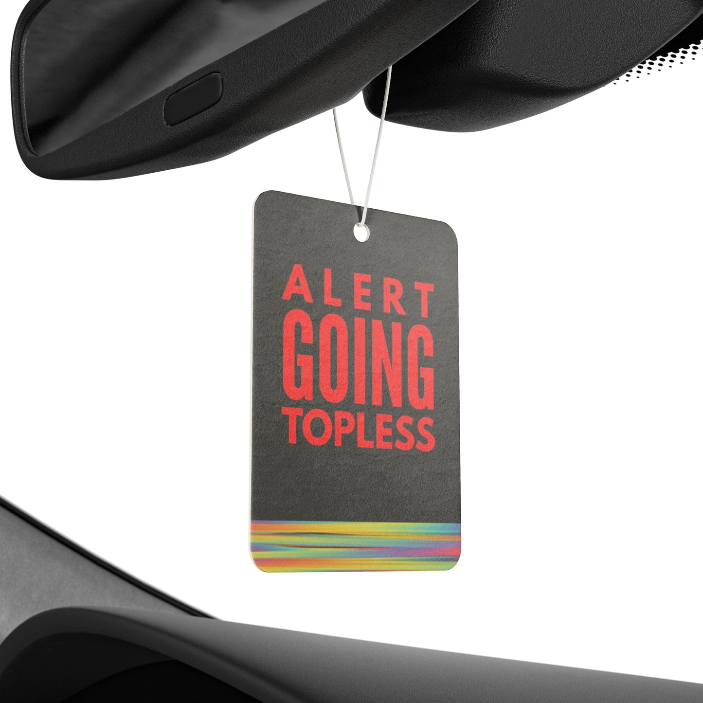 Going Topless - DMV air freshener