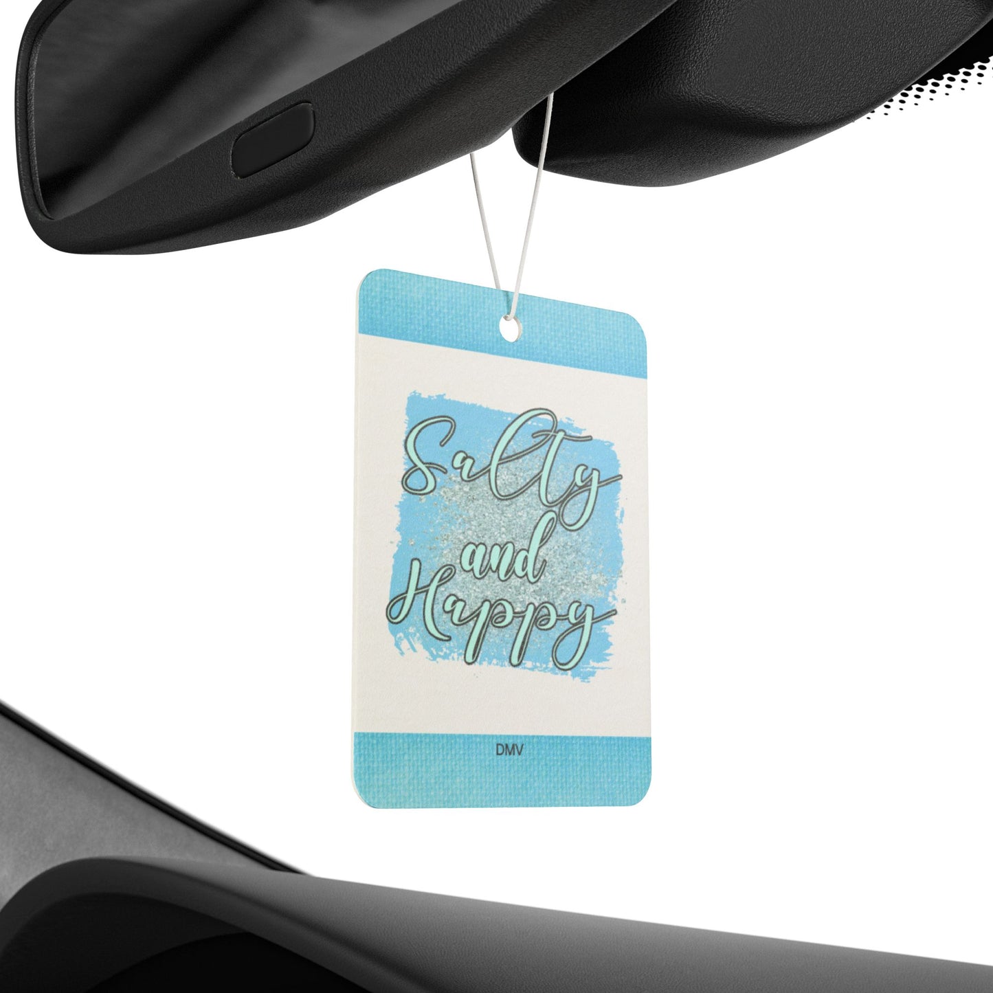 Salty and happy - DMV car air freshener