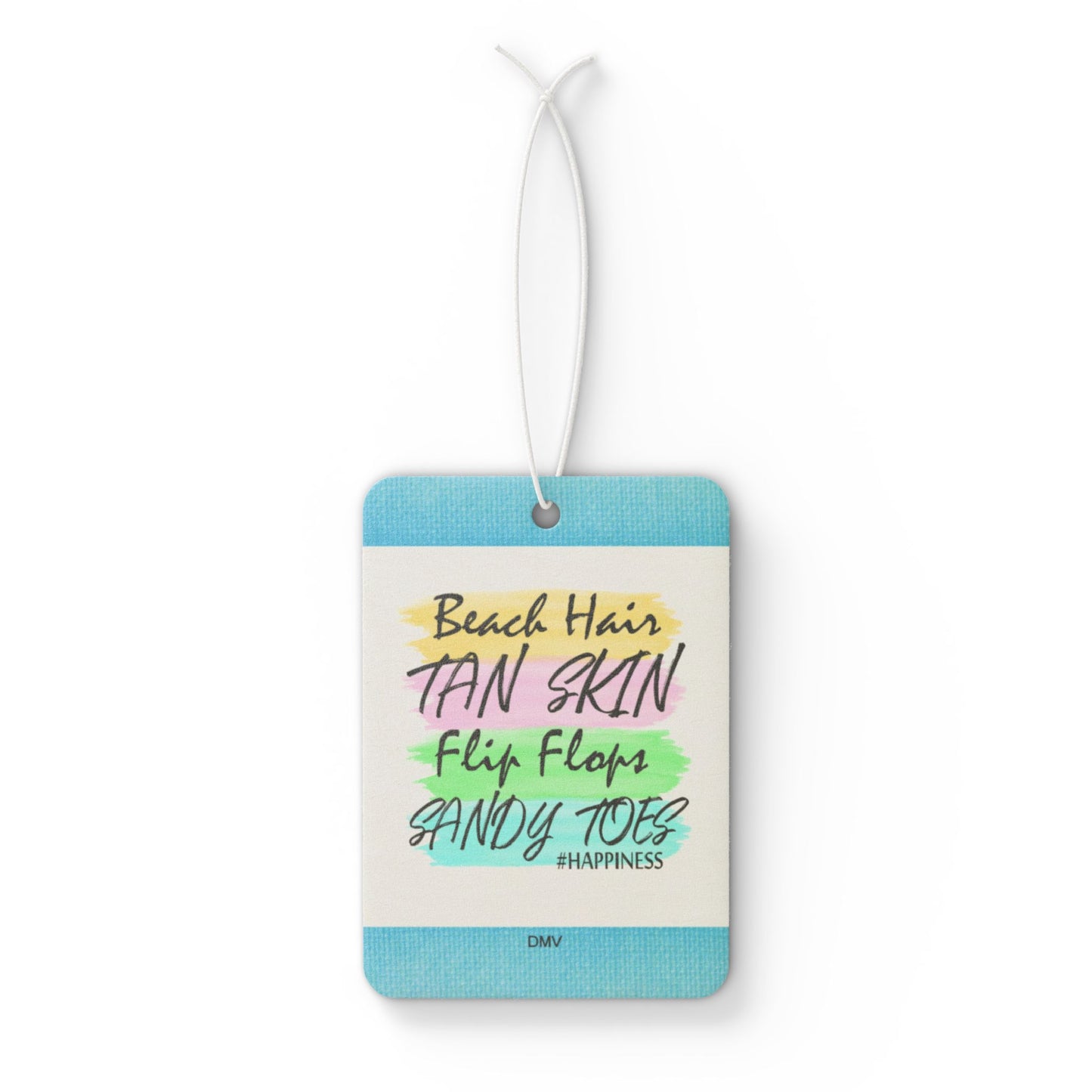 Beach hair tan skin - DMV car air freshener