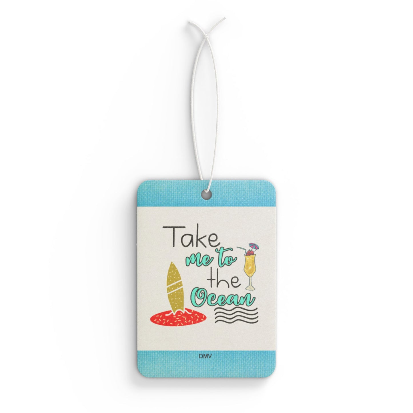 Take me to the ocean - DMV car air freshener