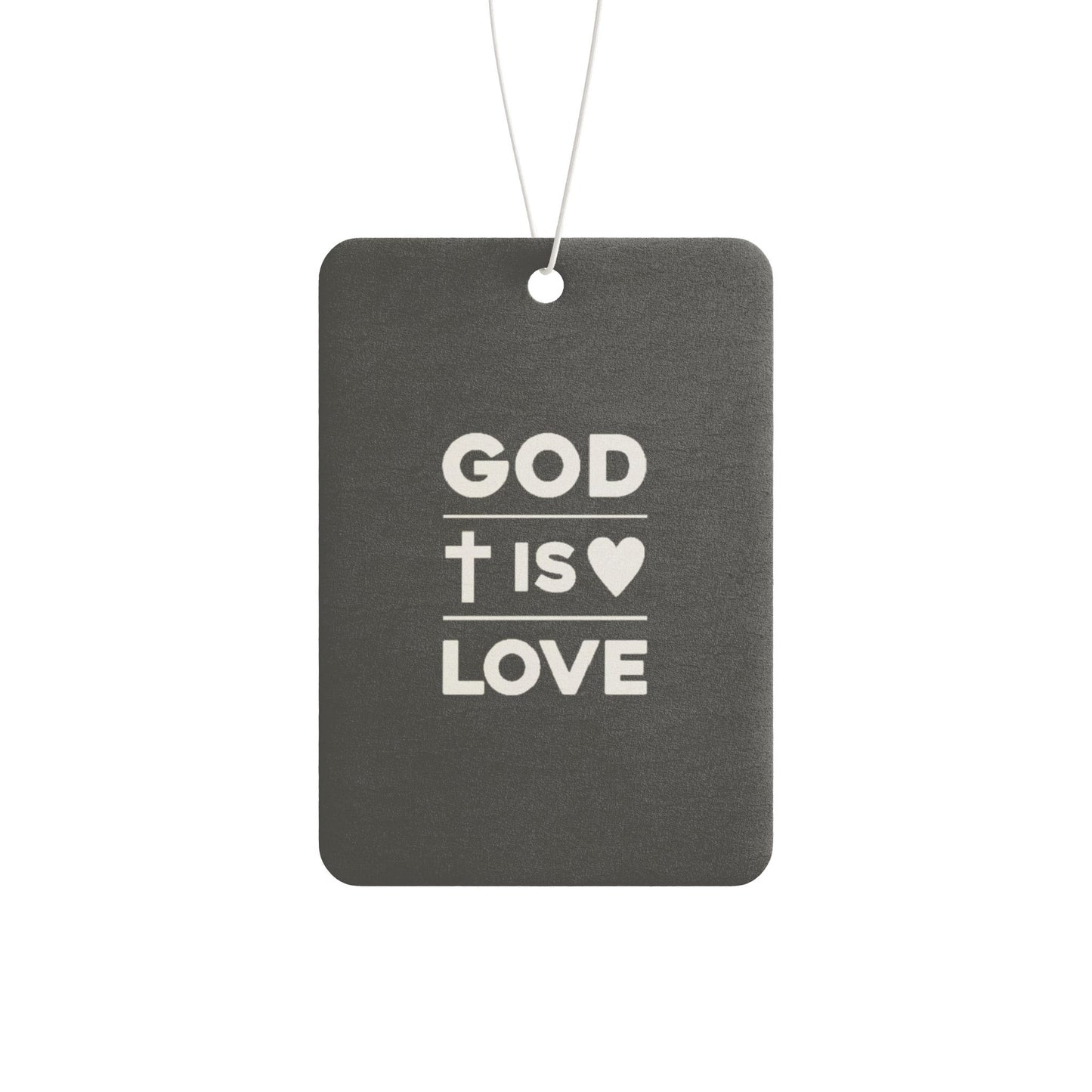 God is love - DMV freshener