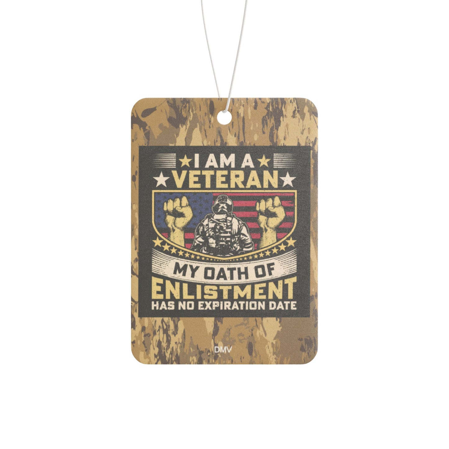I'm a veteran my oath has - DMV air freshener