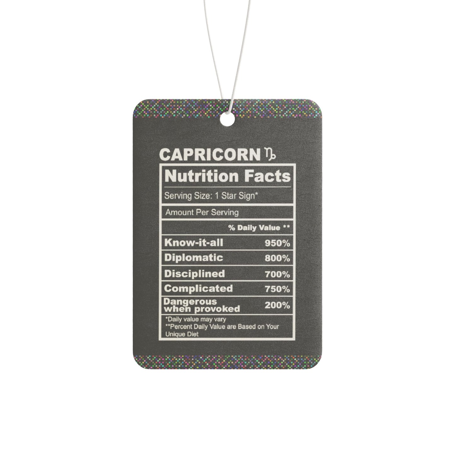 Capricorn - DMV air freshener