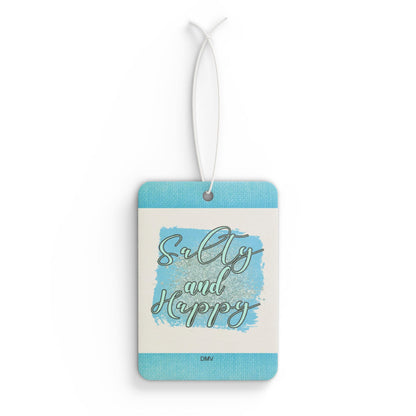 Salty and happy - DMV car air freshener