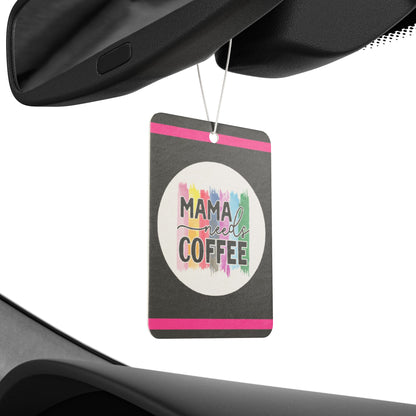 Mama needs coffee - DMV car air freshener