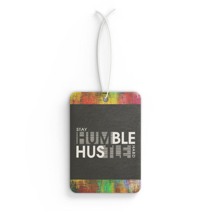 Stay humble hustle hard - DMV car air freshener