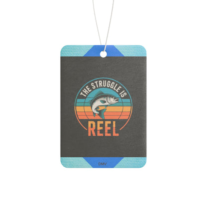The struggle is reel - DMV freshener