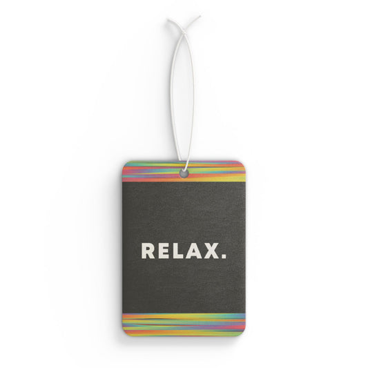 RELAX. - DMV air freshener