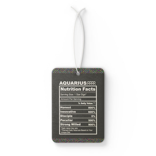 Aquarius - DMV air freshener