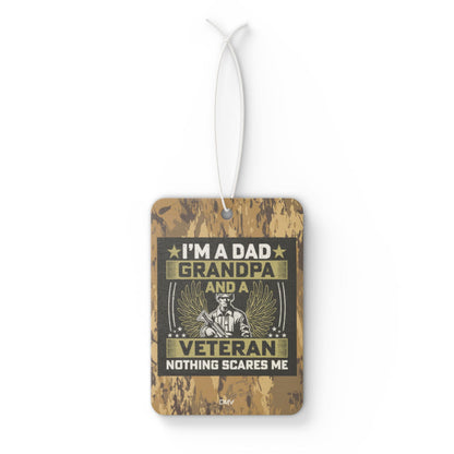 I'm a Dad grandpa and a veteran - DMV air freshener