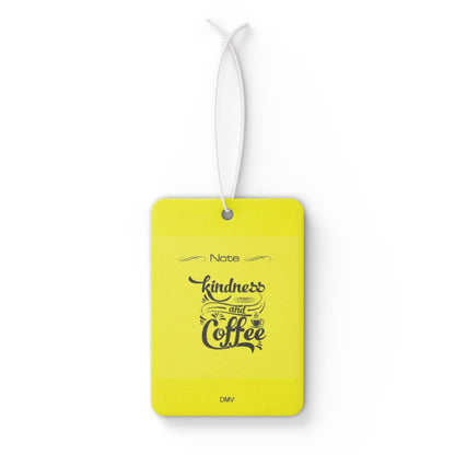Kindness and coffee - DMV air freshener