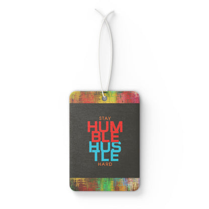 Stay humble hustle hard - DMV car air freshener
