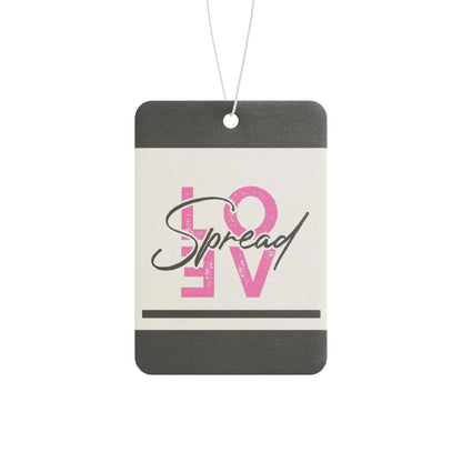 Spread Love - DMV car air freshener