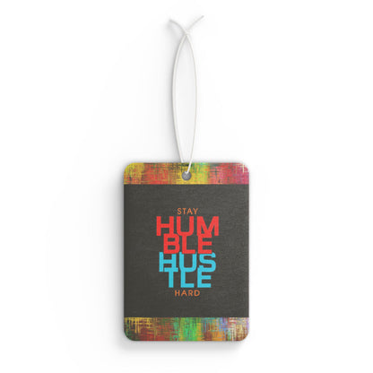 Stay humble hustle hard - DMV car air freshener