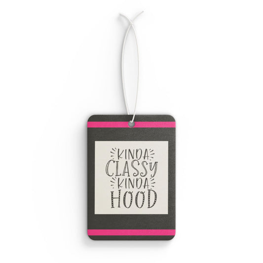 Kinda classy kinda hood - DMV car air freshener