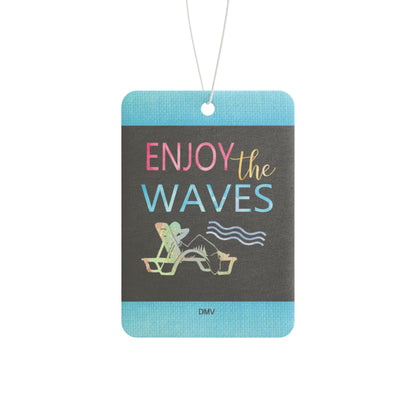 Enjoy the waves - DMV car air freshener