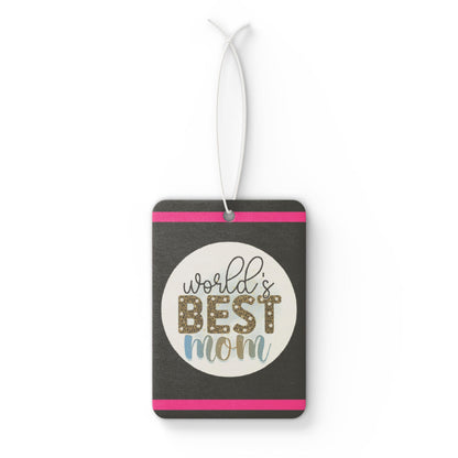 Worlds best Mom - DMV car air freshener