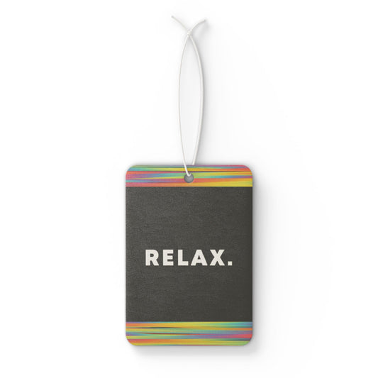 RELAX. - DMV air freshener