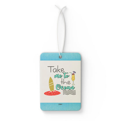 Take me to the ocean - DMV car air freshener