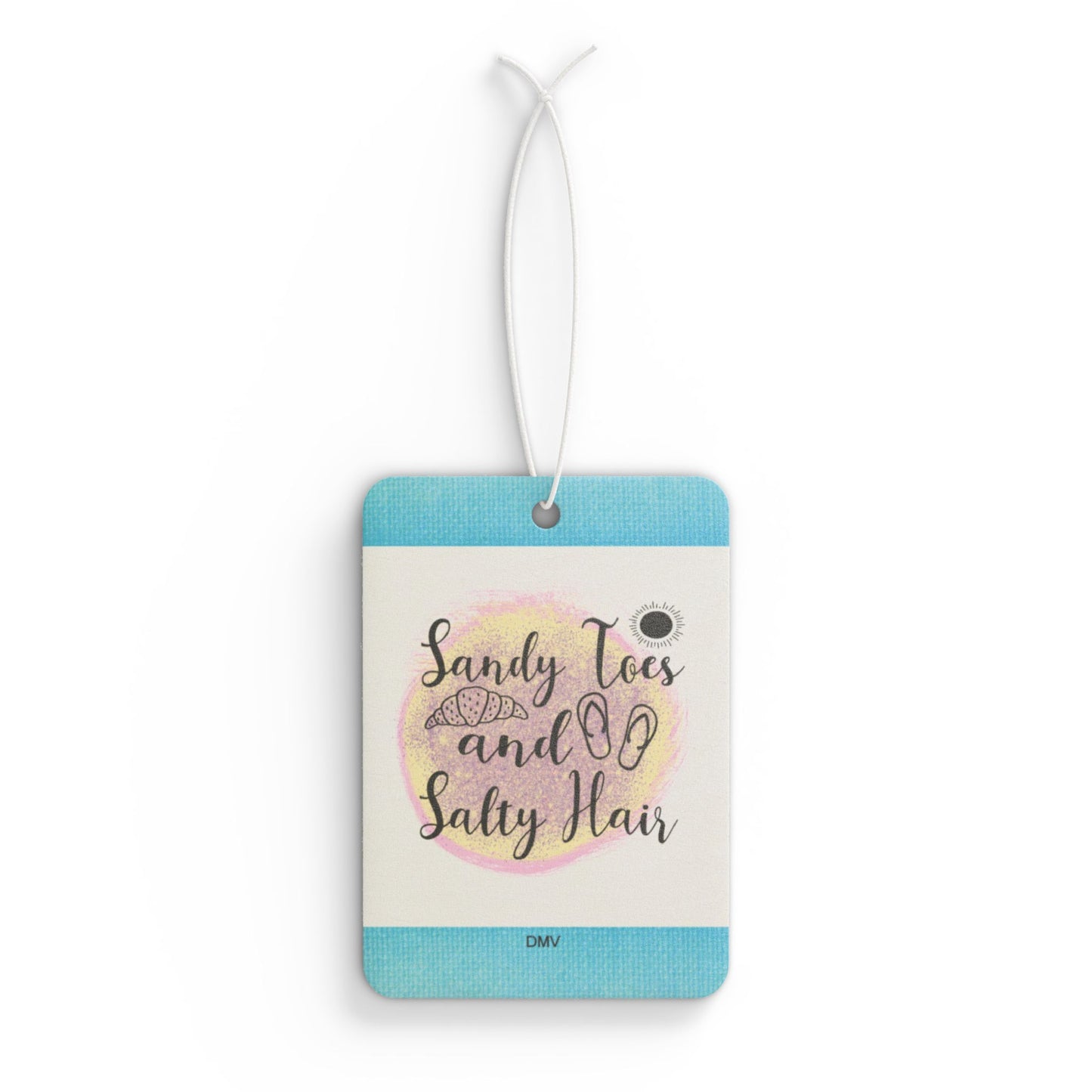 Sandy toes and salty hair - DMV car air freshener