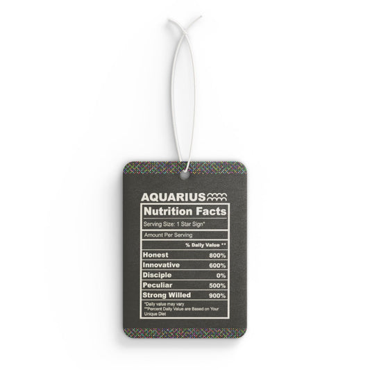 Aquarius - DMV air freshener