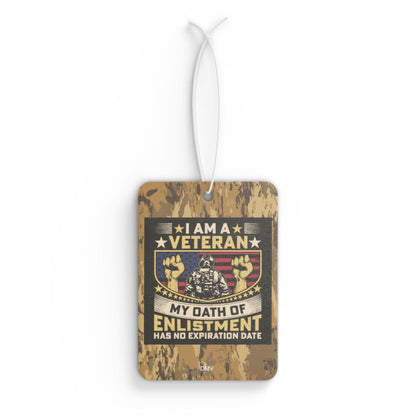 I'm a veteran my oath has - DMV air freshener