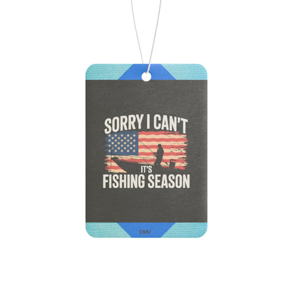 Sorry i can't its fishing season - DMV freshener