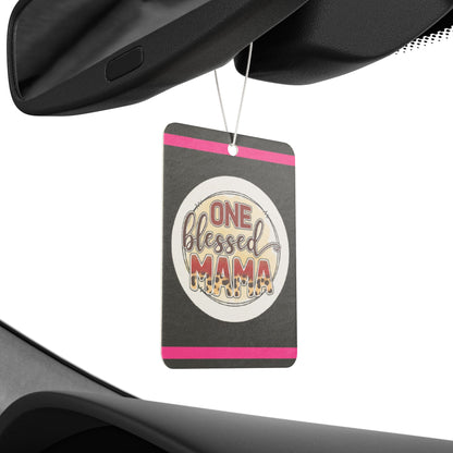 One blessed MaMa - DMV car air freshener
