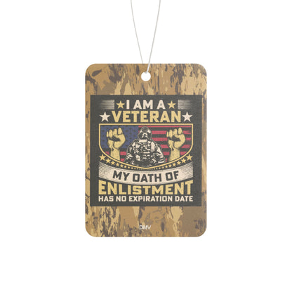 I'm a veteran my oath has - DMV air freshener